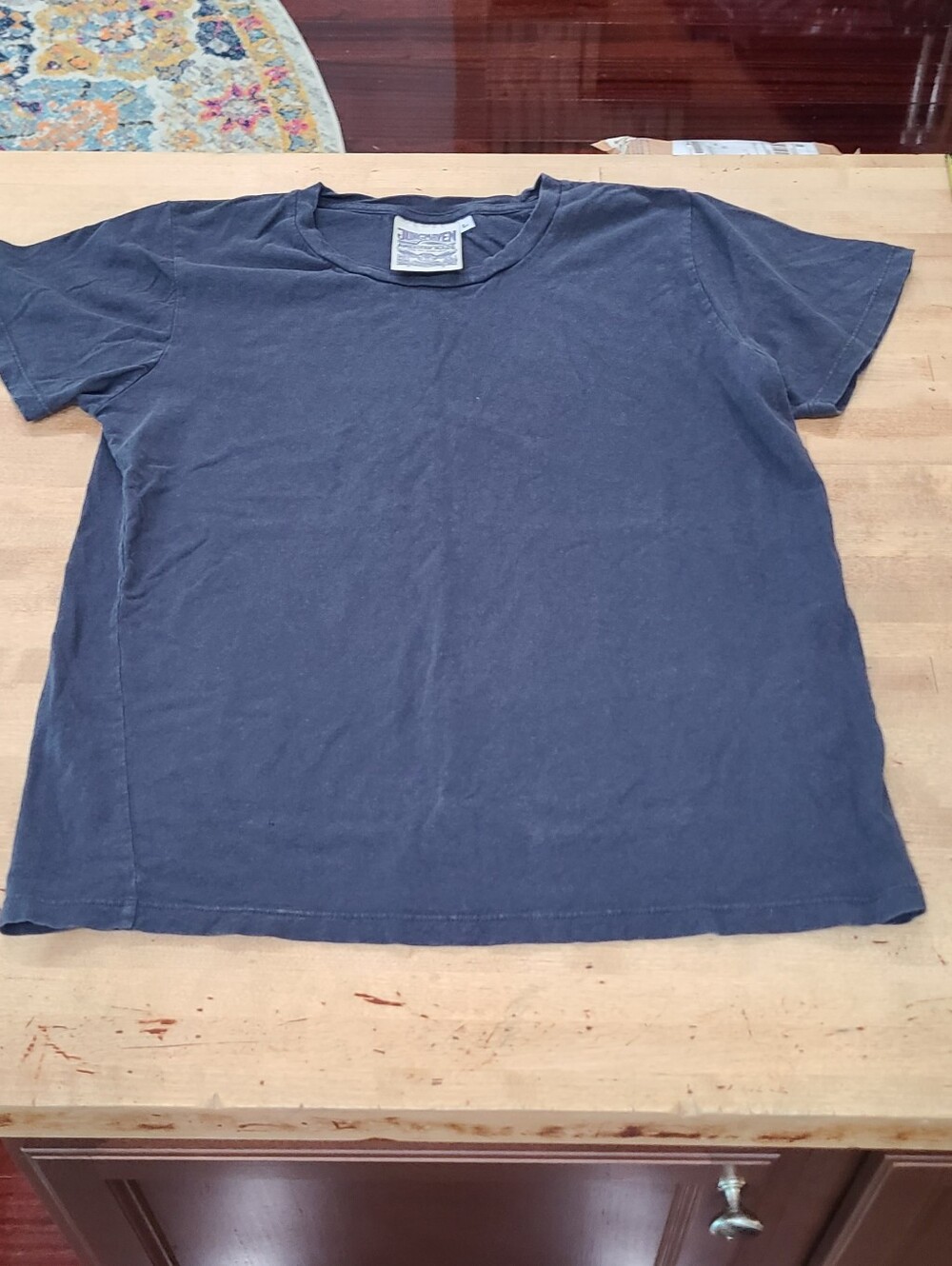 Jungmaven Tshirt L Dark Blue 55% Hemp